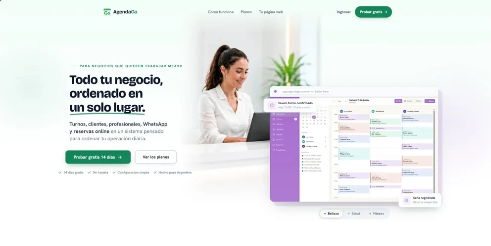 AgendaGo — La operación de tu negocio, en un solo lugar.